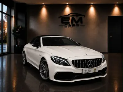 Gebraucht Mercedes C63 AMG AMG 476 PS (350 kW) 2017 Weiß Cabrio