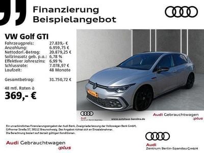 Gebraucht VW Golf VIII GTI 245 PS (180 kW) 2023 Silber Limousine