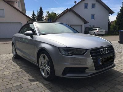 Brugt Audi A3 Cabriolet S-Line 150 HK (110 kW) 2015 Sølv Cabriolet