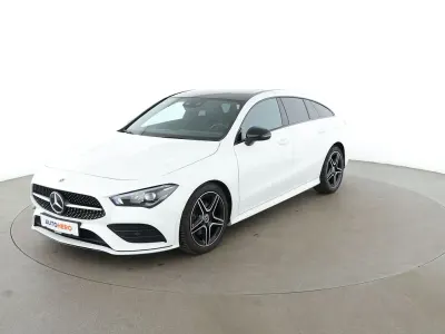 Gebraucht Mercedes CLA180 Shooting Brake AMG line 136 PS (100 kW) 2020 Weiß Kombi