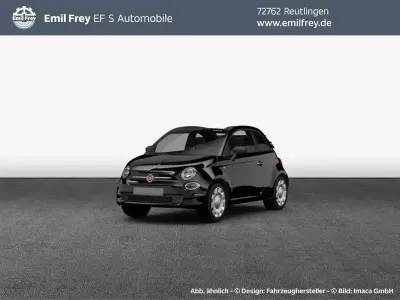 Gebraucht Fiat 500C Rock 69 PS (50 kW) 2020 Vesuvio schwarz metallic Cabrio