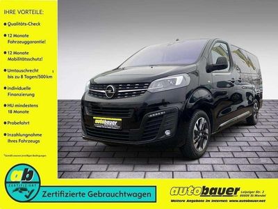 Gebraucht Opel Zafira Life Elegance 177 PS (130 kW) 2023 Schwarz Van / Kleinbus