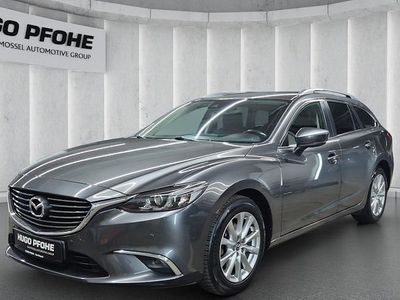 Gebraucht Mazda 6 Exclusive-Line 150 PS (110 kW) 2017 Matrixgrau metallic Kombi