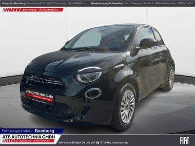 Schwarz Gebraucht 2023 Fiat 500e Kleinwagen | 18.990 € (Superpreis)
