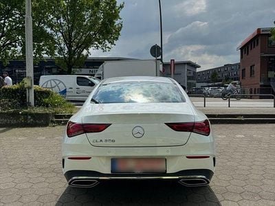 Gebraucht Mercedes CLA200 AMG line 163 PS (119 kW) 2022 Weiß Coupé
