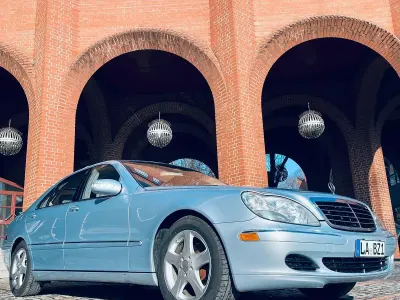 Używany Mercedes S430 279 KM (205 kW) 2004 Srebrny Sedan/Limuzyna