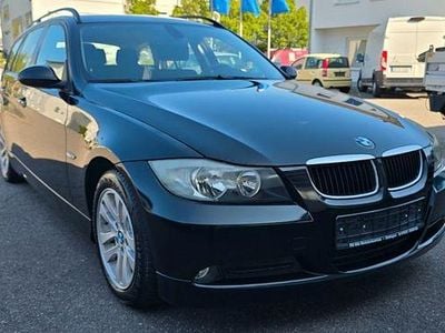Schwarz Gebraucht 2008 BMW 318 Advantage Kombi | 3.999 € (Fairer Preis)