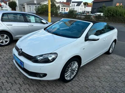Gebraucht VW Golf Cabriolet Cup 105 PS (77 kW) 2014 Weiß Cabrio