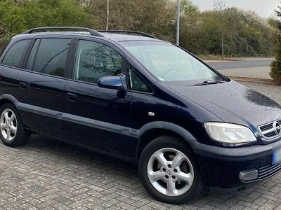 Gebraucht Opel Zafira 125 PS (91 kW) 2003 Blau Van / Kleinbus