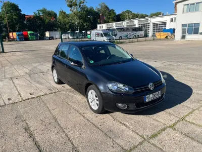 Gebraucht VW Golf VI Highline 122 PS (89 kW) 2010 Schwarz Kleinwagen
