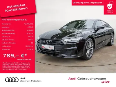 Gebraucht Audi A7 Sportback S-Line 299 PS (219 kW) 2023 Schwarz Kleinwagen