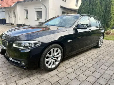 Brugt BMW 530 Luxury Line 258 HK (189 kW) 2015 Sort Stationcar