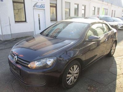 Brugt VW Golf Cabriolet 105 HK (77 kW) 2012 Blå Cabriolet