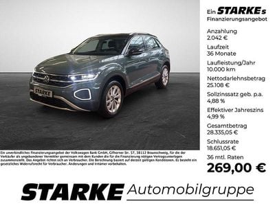 Second-hand VW T-Roc Style 150 CP (110 kW) 2025 Albastru SUV
