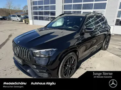 Gebraucht Mercedes GLE63 AMG 612 PS (450 kW) 2023 Lack obsidianschwarz (metallic) SUV