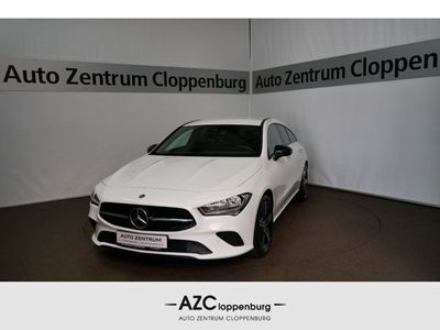 gebraucht Mercedes CLA200 d Shoot-Brake Night-P+Leder+Nav+Virtual+