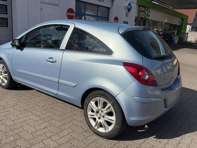 Gebraucht Opel Corsa 80 PS (58 kW) 2007 Blau Kleinwagen