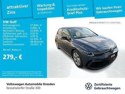 Gebraucht VW Golf VIII R-line 150 PS (110 kW) 2022 Delfingrau metallic Limousine