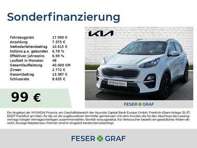 Usata Kia Sportage Comfort 177 CV (130 kW) 2020 Bianco SUV