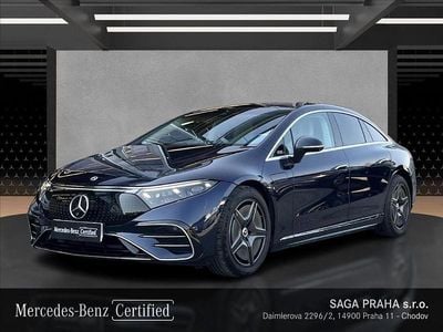 Używany Mercedes EQS580 384 kW (523 KM) 2023 Niebieski Sedan/Limuzyna