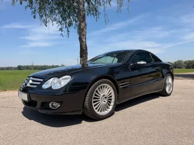 Gebraucht Mercedes SL350 272 PS (200 kW) 2006 Schwarz Cabrio