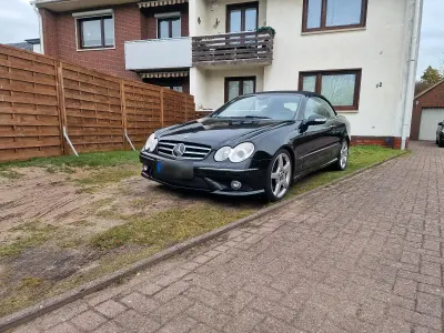 Gebraucht Mercedes CLK350 AMG 272 PS (200 kW) 2008 Schwarz Cabrio