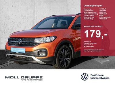 Gebraucht VW T-Cross Active 110 PS (80 kW) 2022 Orange SUV