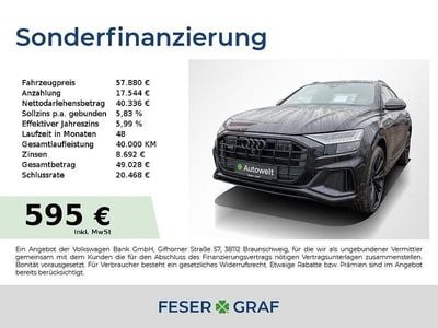 Gebraucht Audi Q8 Ambiente 286 PS (210 kW) 2022 Mythosschwarz metallic SUV