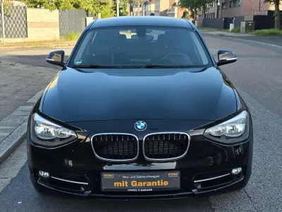 Gebraucht BMW 116 Sport Line 136 PS (100 kW) 2012 Schwarz Kleinwagen
