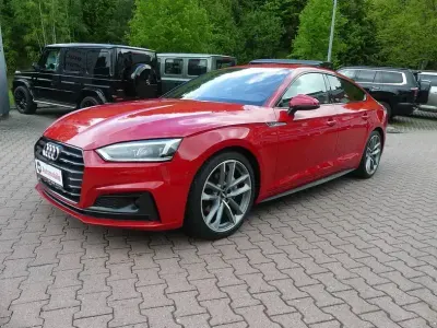 Gebraucht Audi A5 S-Line 190 PS (139 kW) 2018 Tangorot metallic (metallic) Coupé