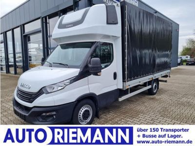 gebraucht Iveco Daily 35S18 Pritsche Plane Schlafkabine LBW TEMP