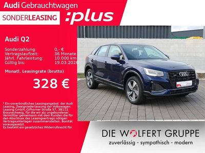 Gebraucht Audi Q2 Advanced Plus 190 PS (139 kW) 2025 Navarrablau metallic SUV