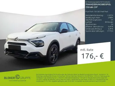 Gebraucht Citroën C4 Feel 131 PS (96 kW) 2023 Weiß Limousine