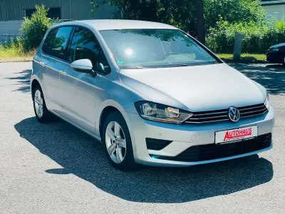 Gebraucht VW Golf Sportsvan 110 PS (80 kW) 2016 Silber Van / Kleinbus