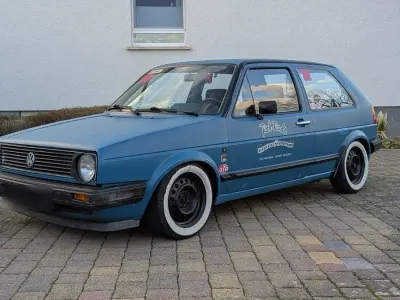 Gebraucht VW Golf II 70 PS (51 kW) 1988 Blau Kleinwagen