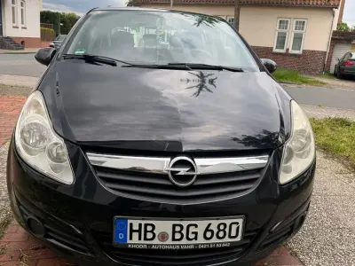 Gebraucht Opel Corsa Color Edition 80 PS (58 kW) 2009 Schwarz Kleinwagen