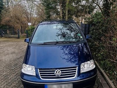 Gebraucht VW Sharan United 140 PS (102 kW) 2008 Blau Van / Kleinbus