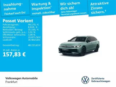Gebraucht VW Passat R-line 177 PS (130 kW) 2025 U7 maripositgrün metallic Kombi