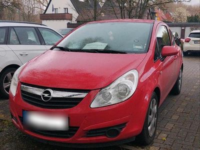 Gebraucht Opel Corsa 60 PS (44 kW) 2009 Rot Kleinwagen