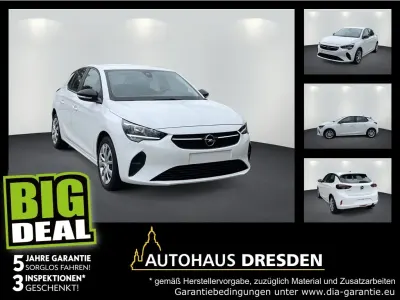 Gebraucht Opel Corsa Edition 101 PS (74 kW) 2022 Jade weiss/arktis weiss Kleinwagen