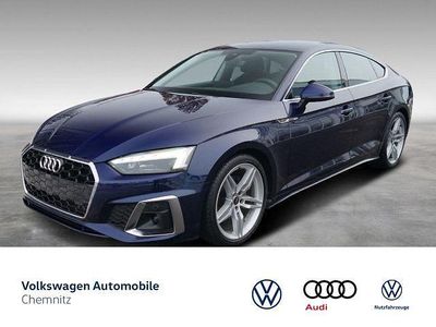 Gebraucht Audi A5 Sportback S-Line 150 PS (110 kW) 2022 Blau Kleinwagen