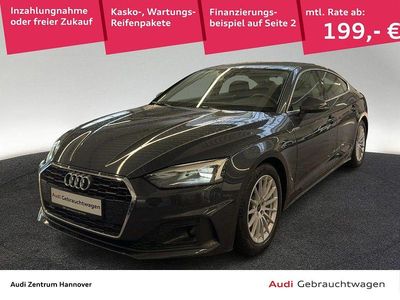 Gebraucht Audi A5 Sportback Ambiente 150 PS (110 kW) 2023 Manhattangrau metallic Kleinwagen