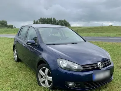Gebraucht VW Golf VI 105 PS (77 kW) 2010 Blau Limousine