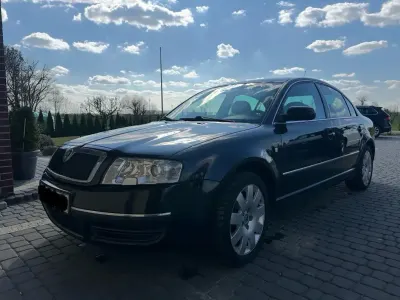 Gebraucht Skoda Superb 131 PS (96 kW) 2005 Schwarz Limousine
