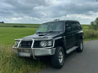 Gebraucht Mitsubishi Pajero 116 PS (85 kW) 2002 Schwarz SUV