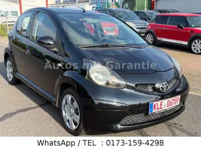 Gebraucht Toyota Aygo Cool 68 PS (50 kW) 2007 Schwarz Kleinwagen