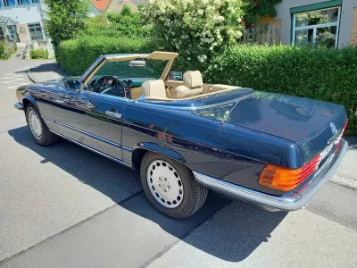 Gebraucht Mercedes SL300 188 PS (138 kW) 1988 Blau Cabrio