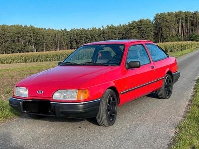 Usado Ford Sierra 100 HP (73 kW) 1988 Vermelho Coupé