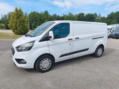 Gebraucht Ford Transit Custom 170 PS (125 kW) 2018 Weiß Van / Kleinbus