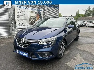 Gebraucht Renault Mégane GrandTour Bose Edition 159 PS (116 kW) 2019 Blau Kombi